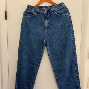 Riders thick denim mom jeans